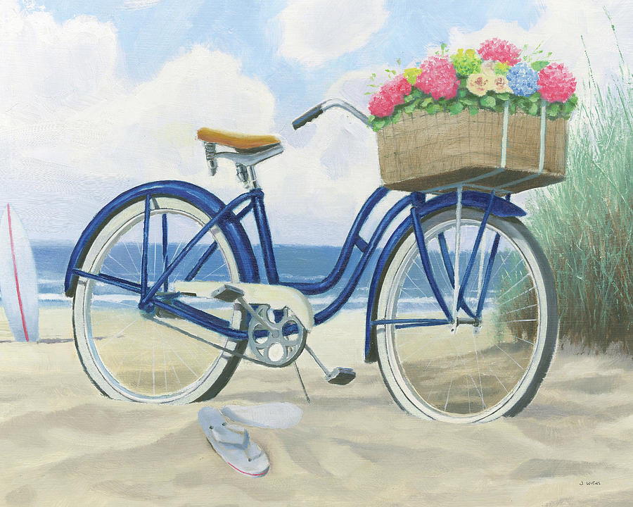 Bath Painting - Beach Time II by James Wiens Bath Painting - Beach Time II by James Wiens
