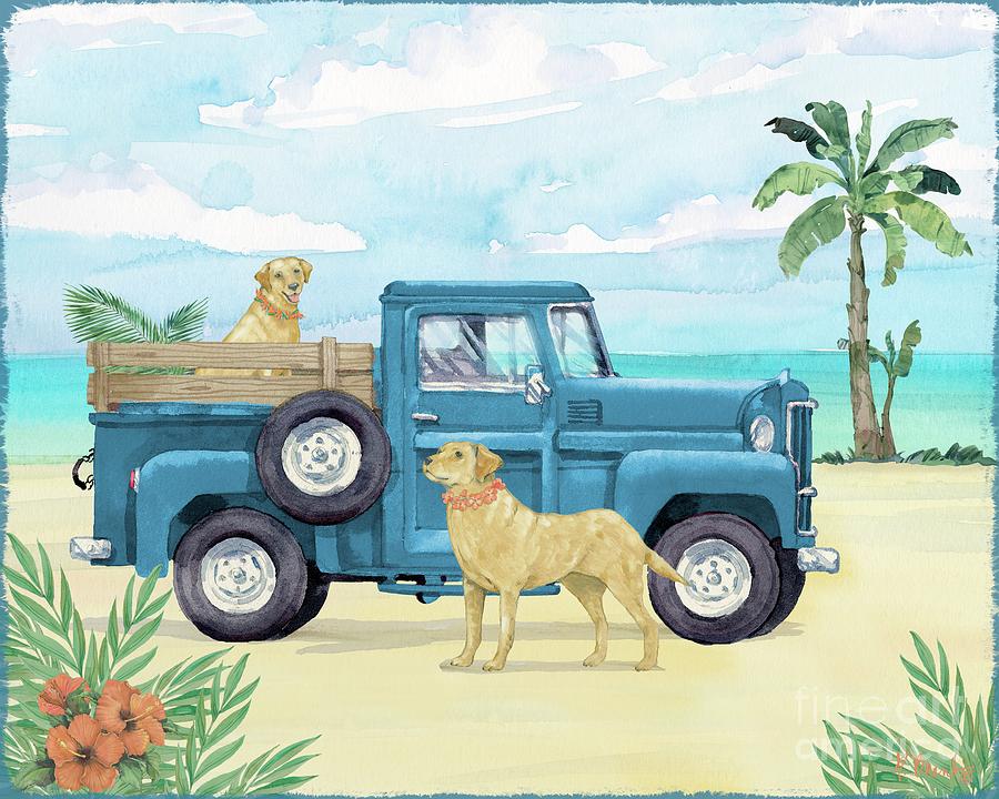 Beach Painting - Beach Truck I by Paul Brent
