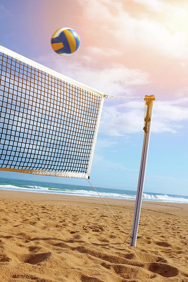 Summer Photograph - Beach Volley by Carlos Caetano