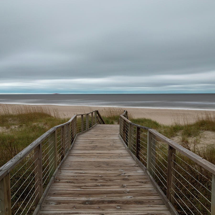 BEach Walkway Photograph by Nick Noble