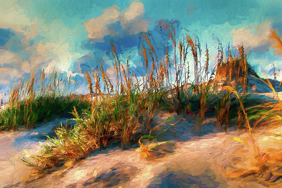 Beach Wonderland AP Painting by Dan Carmichael
