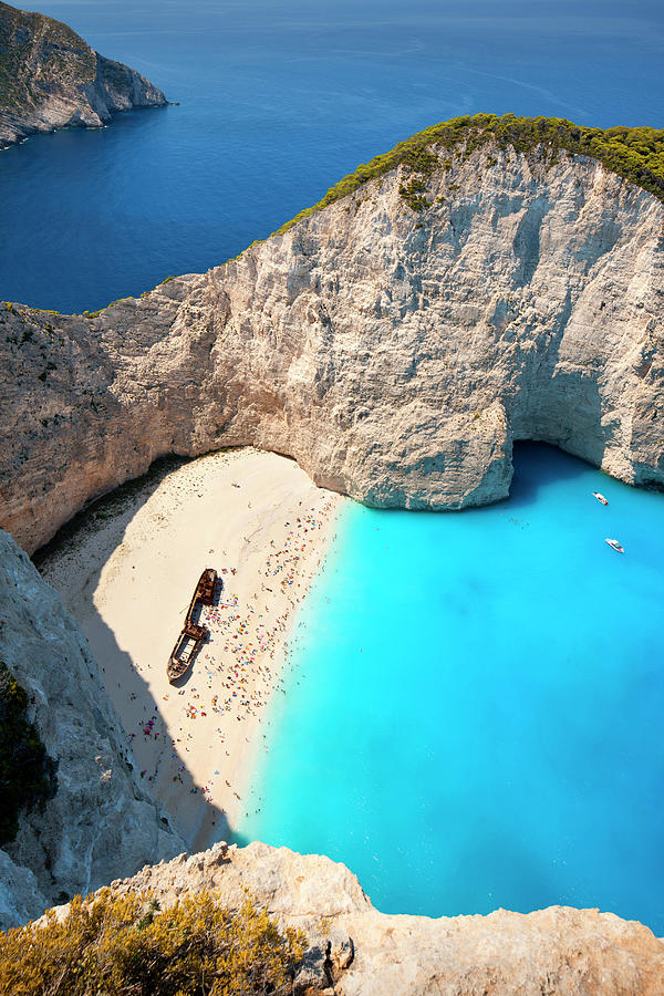 Beach, Zante Island, Greece Digital Art by Massimo Ripani - Fine Art ...