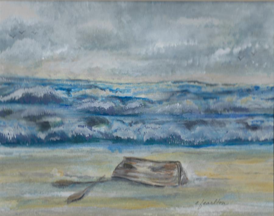 Beached Painting by Claudette Carlton