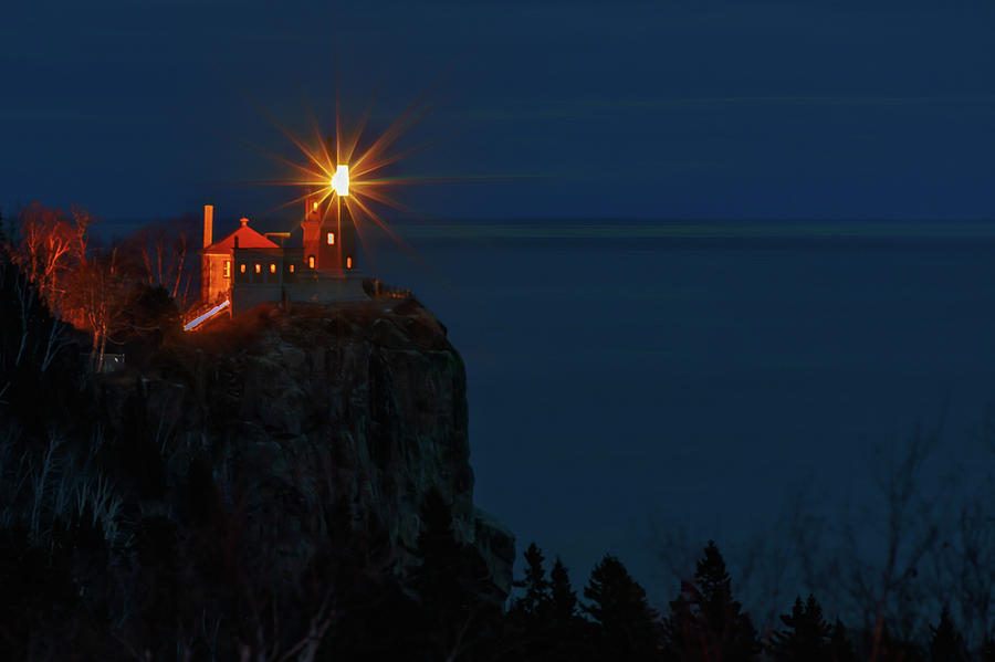 Beacon in the Night Photograph by Susan Rissi Tregoning