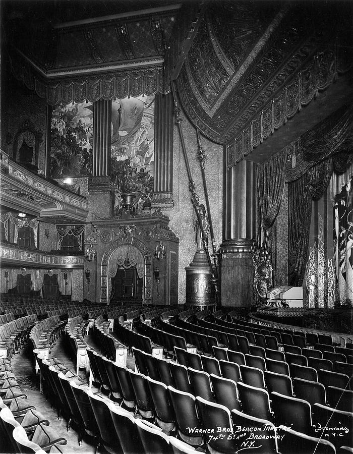 Beacon Theatre, Interior Photograph by The New York Historical Society