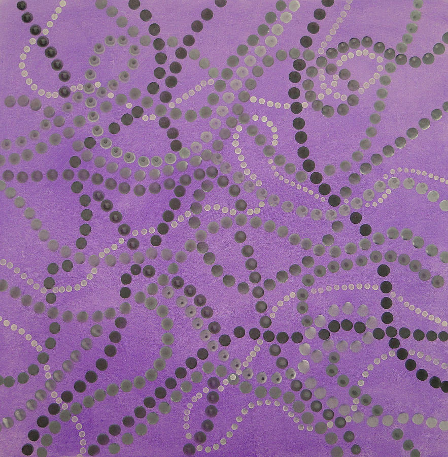 Beads and Pearls - Gray by Lisa Smith Beads and Pearls - Gray by Lisa Smith