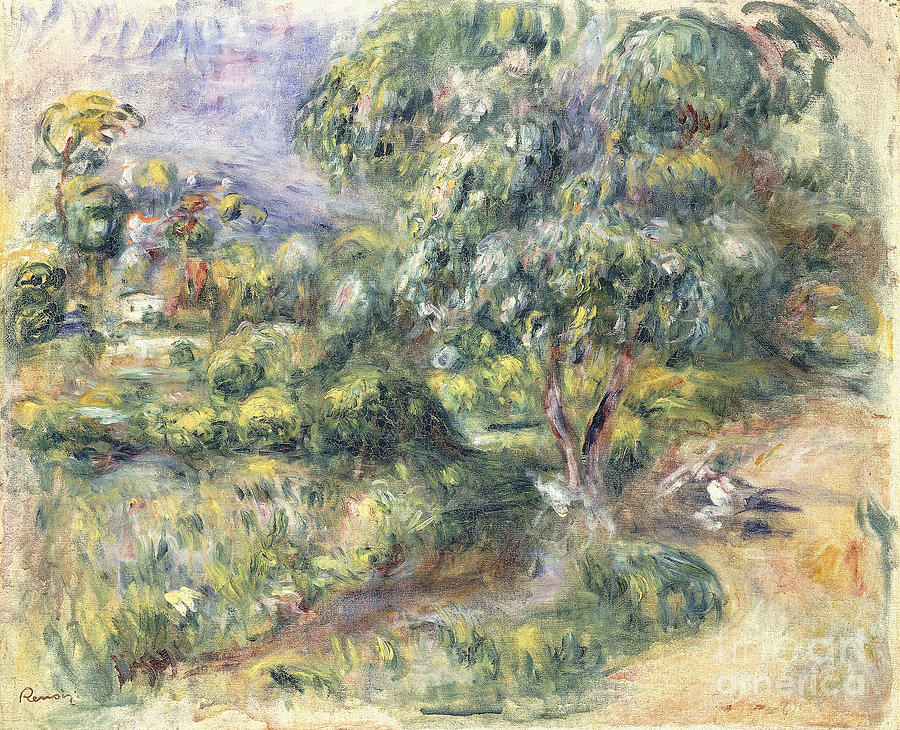 Beal; Le Beal, 1905 Painting by Pierre Auguste Renoir