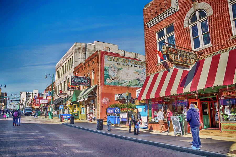 Beale Street, Memphis Photograph by Marisa Geraghty Photography