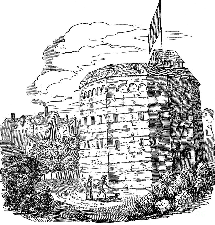 Bear Garden, Southwark, London, 1574 Drawing by Print Collector