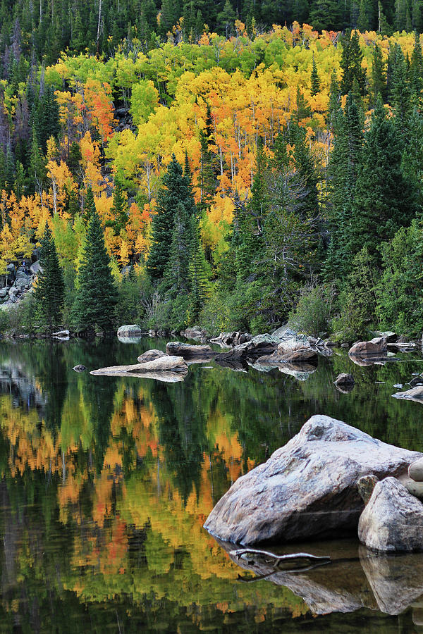 Bear Lake Fall Colors Photograph by Priyanka Haldar Photography