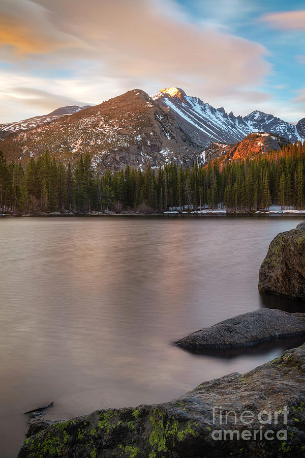 Bear Lake Sunrise in Rocky Mountain National Park Photograph by Ronda Kimbrow