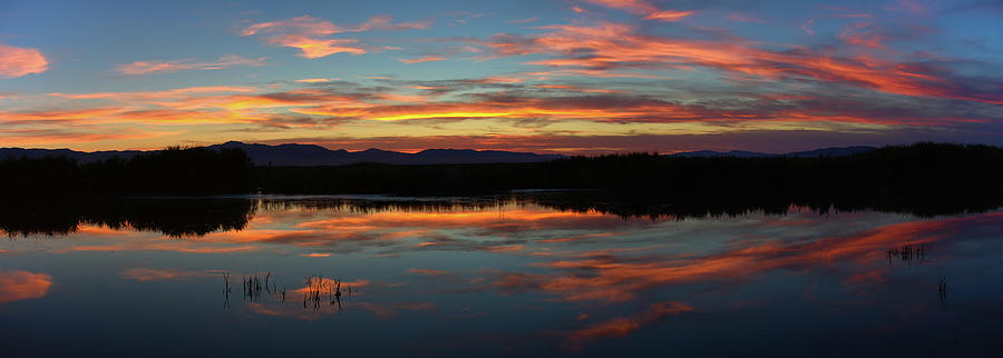 Nature Photograph - Bear River Sunset by Mavourneen Strozewski Nature Photograph - Bear River Sunset by Mavourneen Strozewski