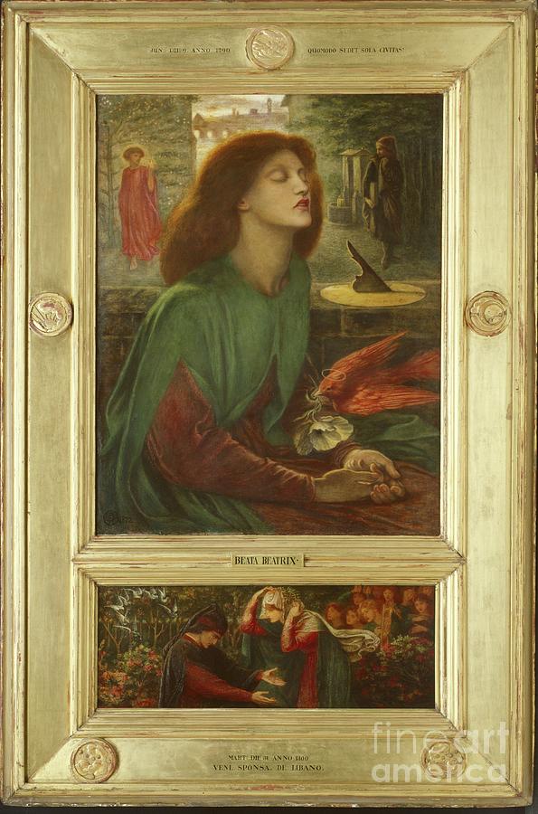 Beata Beatrix, 1871-72 Painting by Dante Gabriel Charles Rossetti
