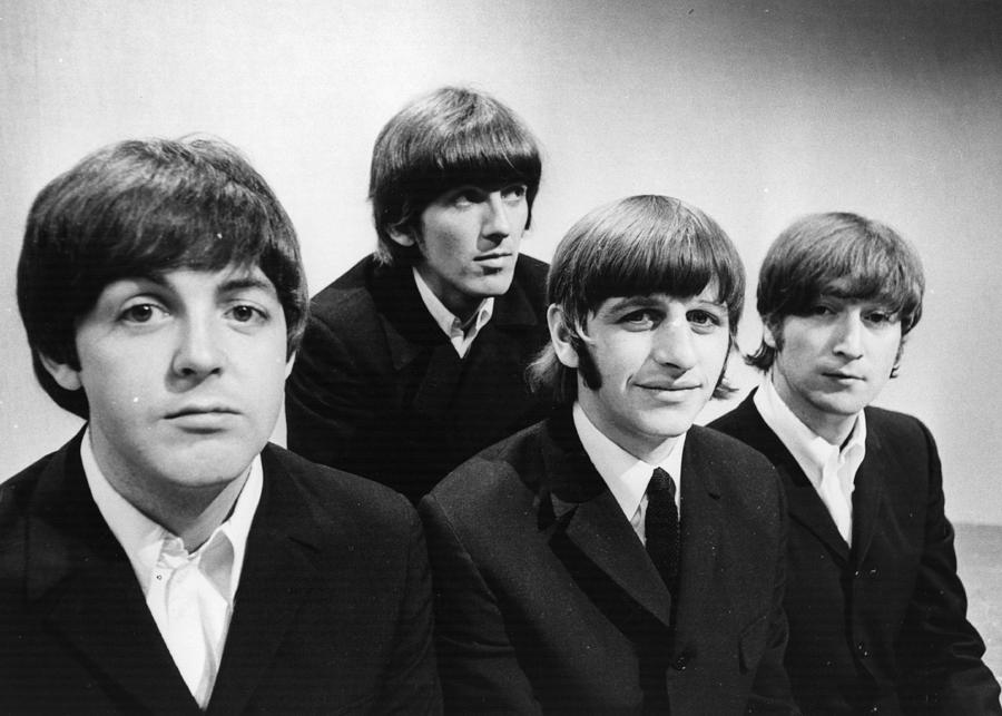 People Photograph - Beatles At The Bbc by Central Press