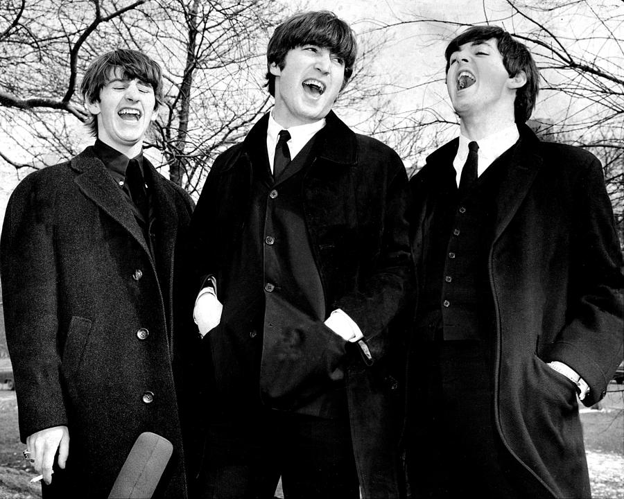Paul Mccartney Photograph - Beatles In Central Park, Ringo Starr by New York Daily News Archive