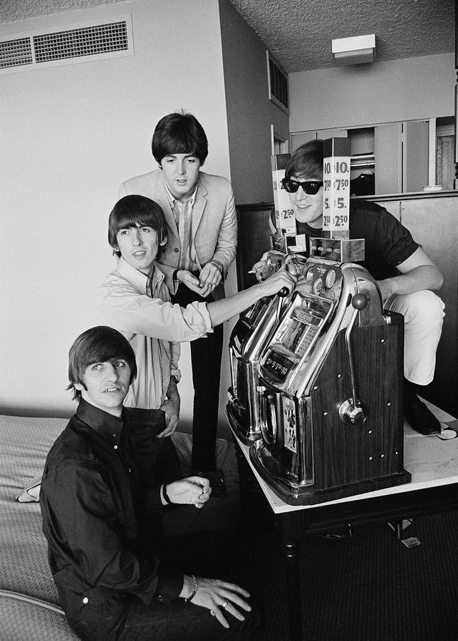 Paul Mccartney Photograph - Beatles In Vegas by Harry Benson