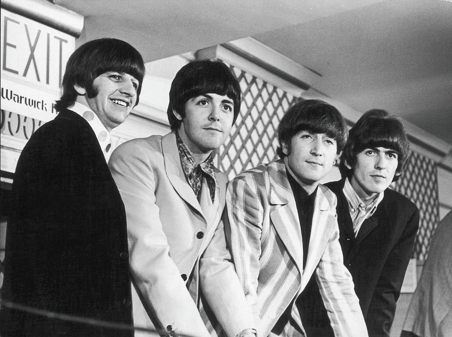 Beatles Press Conference Photograph by Fred W. McDarrah Beatles Press Conference Photograph by Fred W. McDarrah