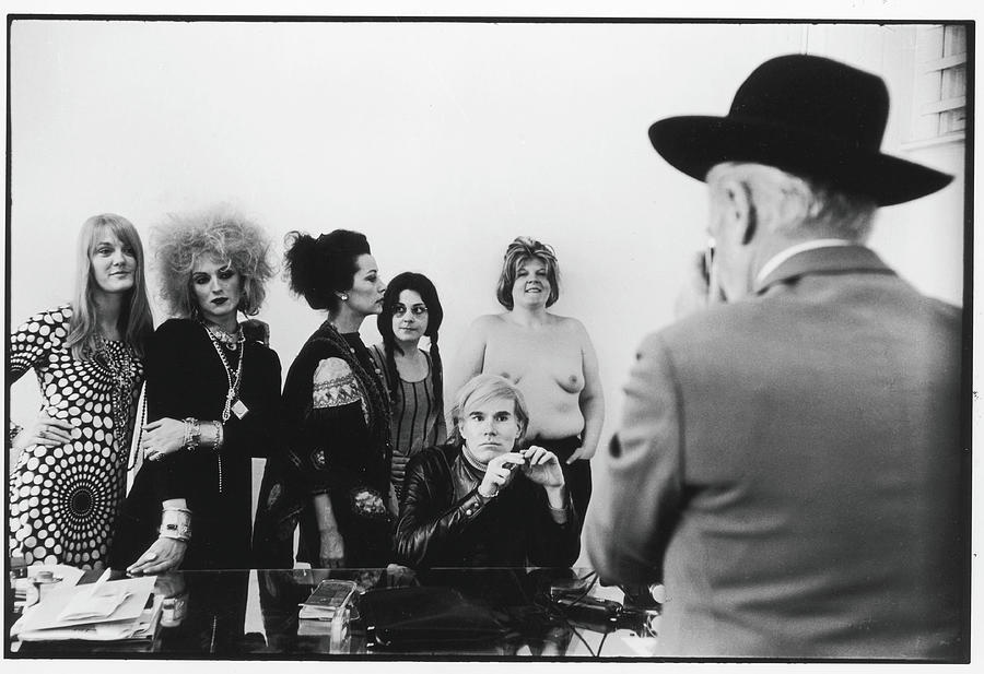 Beaton Photographs Warhol & Company Photograph by Fred W. McDarrah Beaton Photographs Warhol & Company Photograph by Fred W. McDarrah