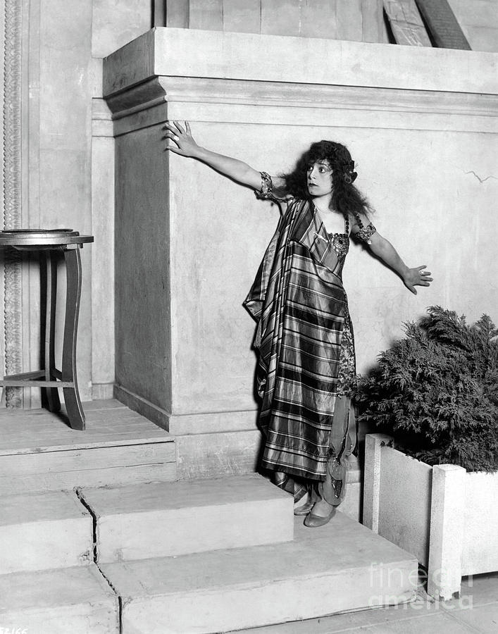 Beatriz Michelena The Talisman 1917 Photograph by Sad Hill - Bizarre Los Angeles Archive