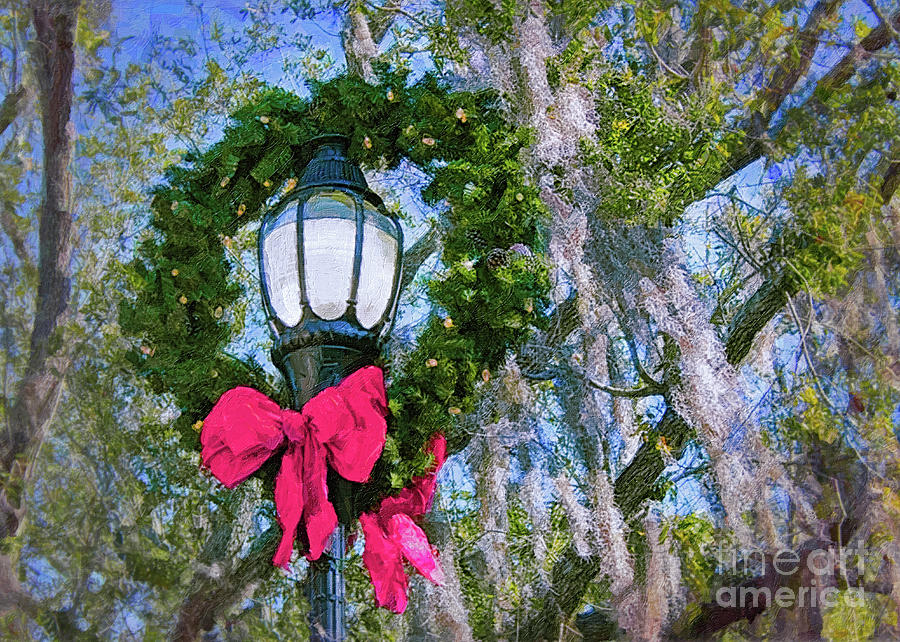 Christmas Photograph - Beaufort On Holiday, Classic Scene by Banyan Ranch Studios Christmas Photograph - Beaufort On Holiday, Classic Scene by Banyan Ranch Studios