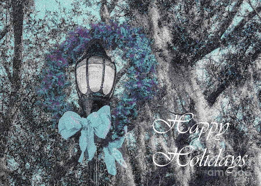 Happy Holidays Photograph - Beaufort On Holiday, Happy Holidays In White by Banyan Ranch Studios Happy Holidays Photograph - Beaufort On Holiday, Happy Holidays In White by Banyan Ranch Studios