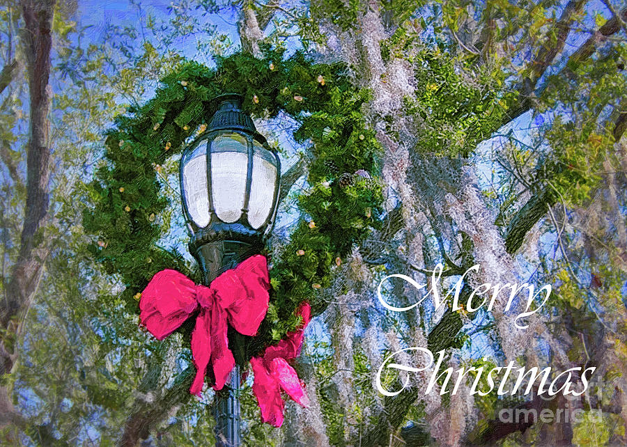 Christmas Photograph - Beaufort On Holiday, Merry Christmas by Banyan Ranch Studios Christmas Photograph - Beaufort On Holiday, Merry Christmas by Banyan Ranch Studios