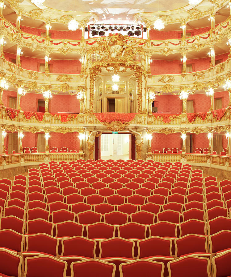 Beautiful Baroque Theater Photograph by Sebastian-julian Beautiful Baroque Theater Photograph by Sebastian-julian