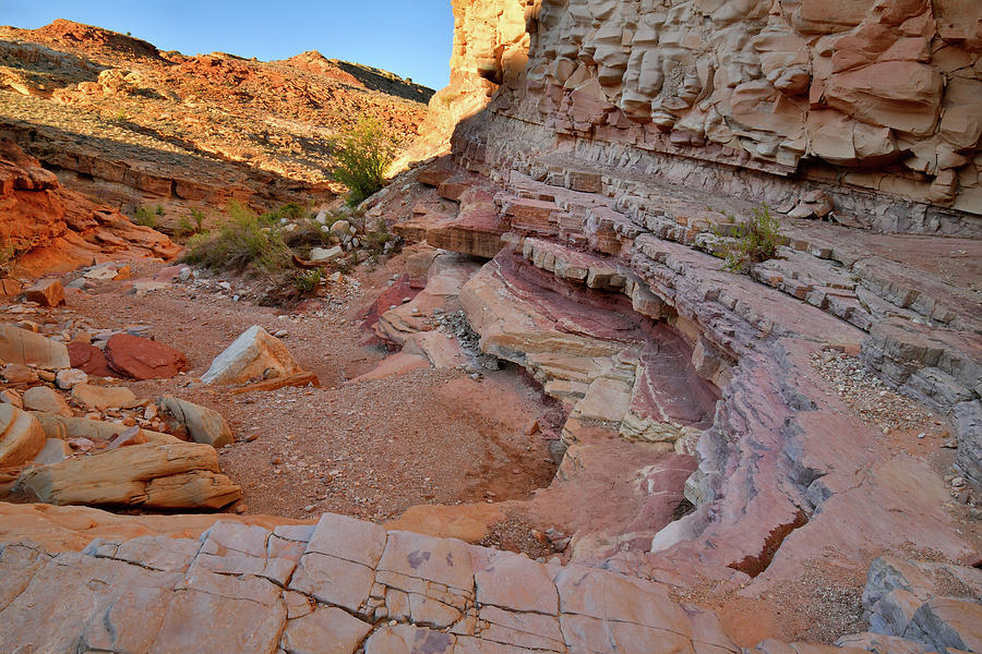 Beautiful Bell Canyon in San Rafael Swell Photograph by Ray Mathis
