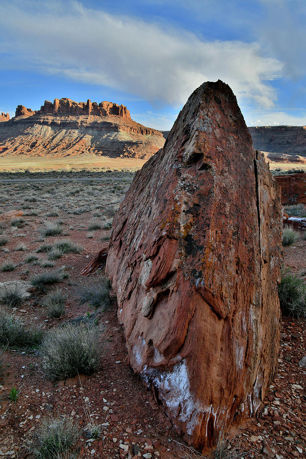 Beautiful Boulder on Utah 313 Photograph by Ray Mathis