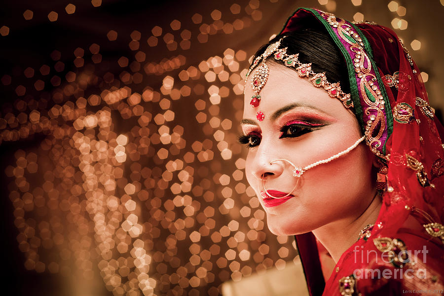 Beautiful Bride Photograph by Wasif Hassan