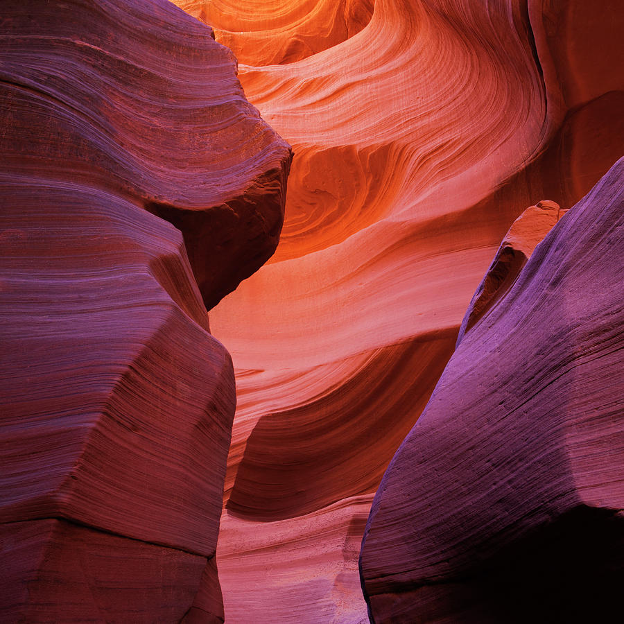 Beautiful Colors In The Antelope Slot Photograph by Lucynakoch