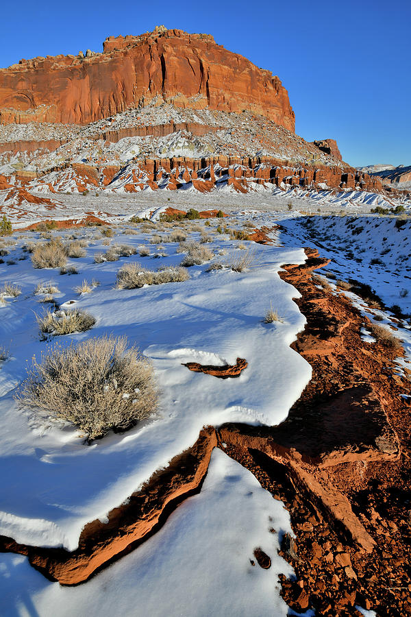 Beautiful Drifts in Capitol Reef NP Photograph by Ray Mathis