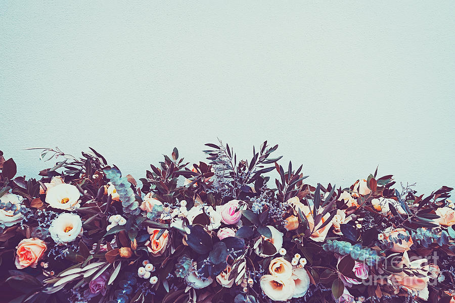Beautiful floral composition Photograph by Anna Om