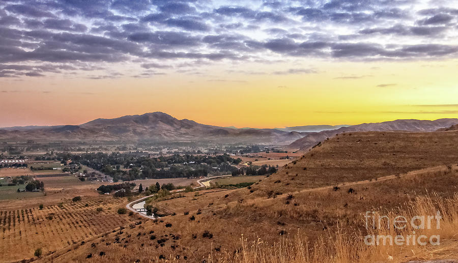 Spring Photograph - Beautiful Golden Emmet Valley by Robert Bales