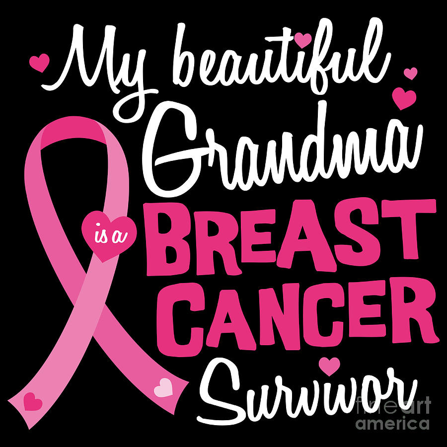 Beautiful Grandma Breast Cancer Survivor by Studio Metzger