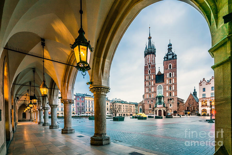 Poland Photograph - Beautiful Krakow Market Square Poland by Sopotnicki Poland Photograph - Beautiful Krakow Market Square Poland by Sopotnicki