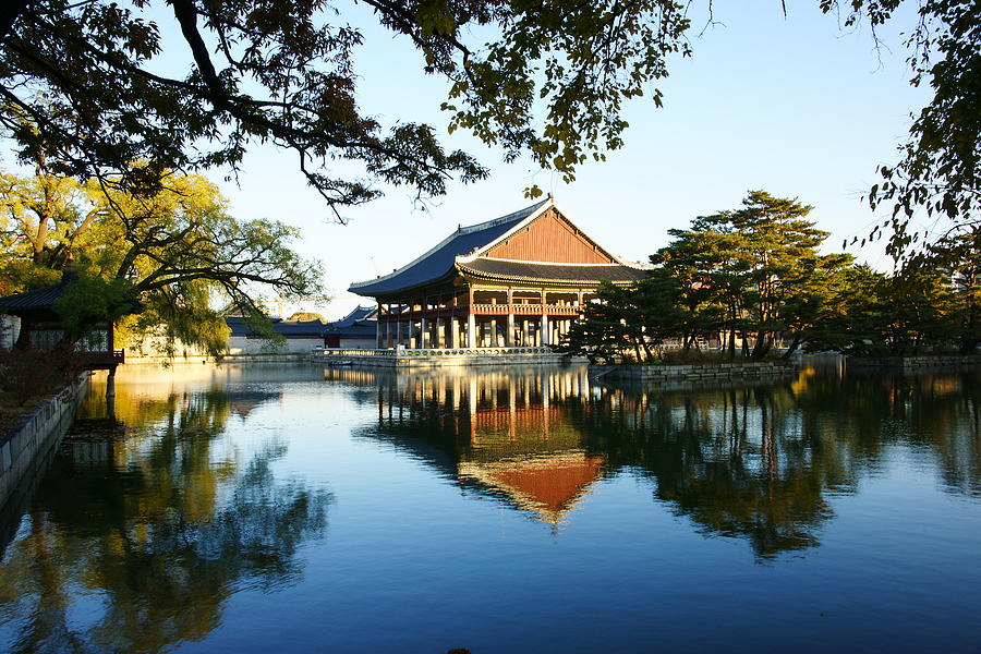 Beautiful Kyeonghoiroo Pavilion Photograph by Penboy