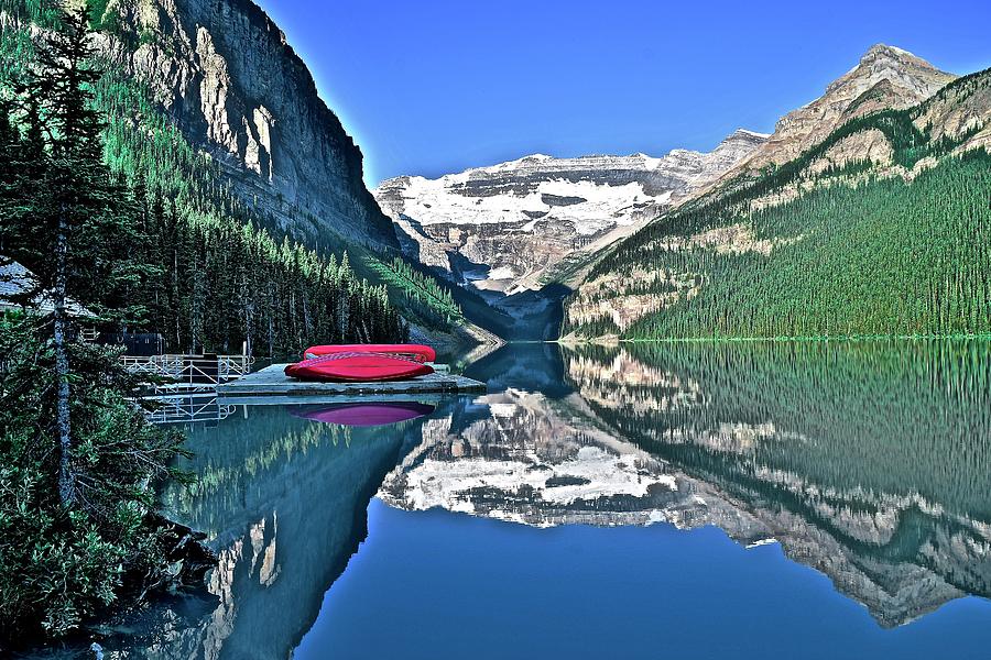Beautiful Lake Louise Photograph by Frozen in Time Fine Art Photography