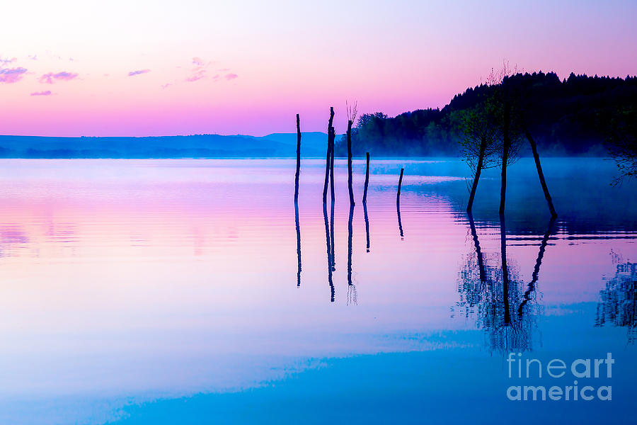Magic Photograph - Beautiful Landscape With A Lake by Jozef Klopacka Magic Photograph - Beautiful Landscape With A Lake by Jozef Klopacka