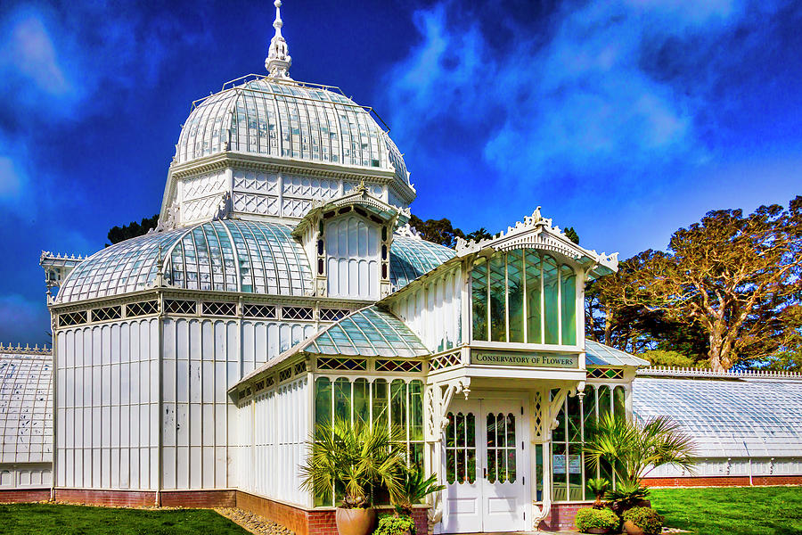 Beautiful Old Conservatory Of Flowers Photograph by Garry Gay