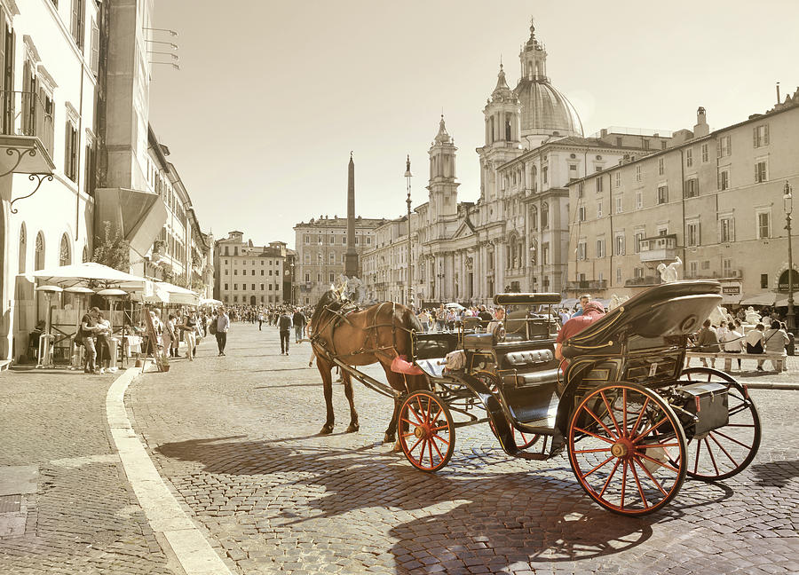 Beautiful Piazza Photograph by Dressage Design