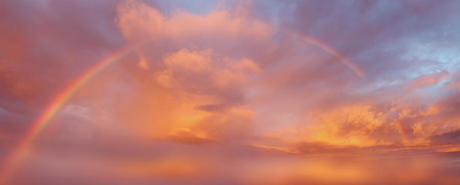 Beautiful Rainbow Sky Photograph