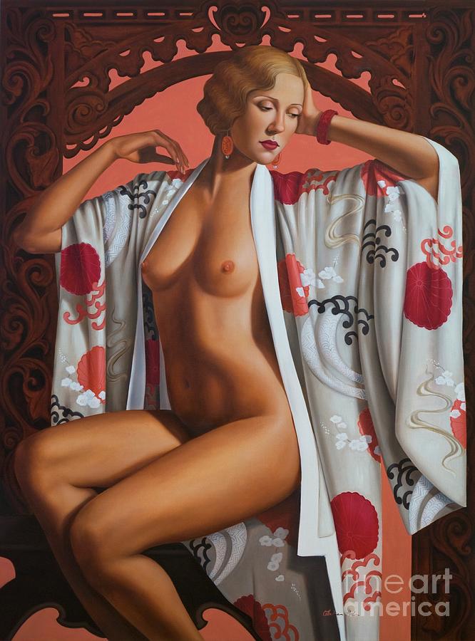 Beautiful Tristesse Painting by Catherine Abel