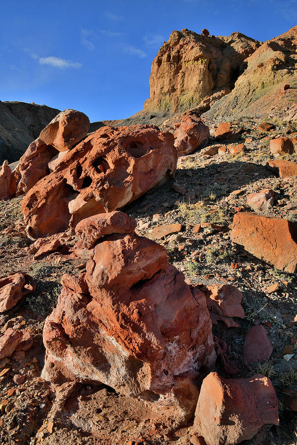 Beautiful Utah Desert Boulders along I-70 Photograph by Ray Mathis