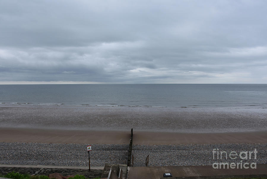 Nature Photograph - Beautiful View of the Irish Sea at St Bees Beach by DejaVu Designs