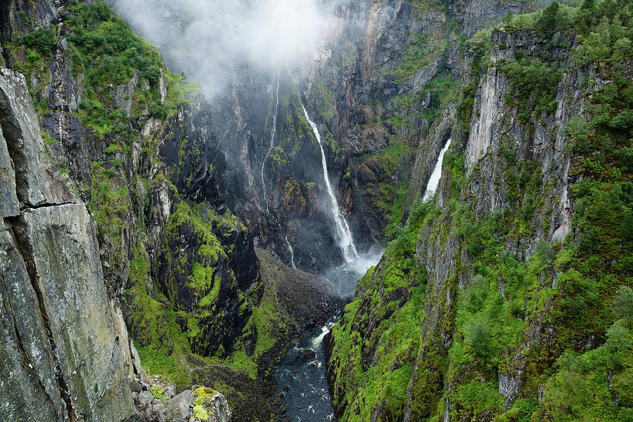 Beautiful Waterfall Photograph by Ralph Oechsle