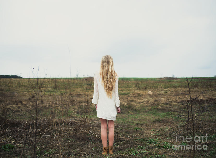 Magic Photograph - Beautiful Young Girl In The Spring by Aleshyn andrei Magic Photograph - Beautiful Young Girl In The Spring by Aleshyn andrei