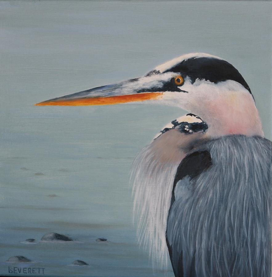 Wildlife Painting - Beauty and the Beach by Brenda Everett