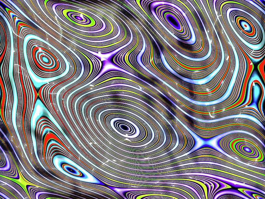 Beauty of Chaos Digital Art by Don Northup
