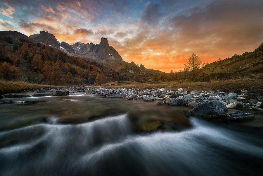Mountain Photograph - Beauty Of The French Alps by Mathieu Rivrin